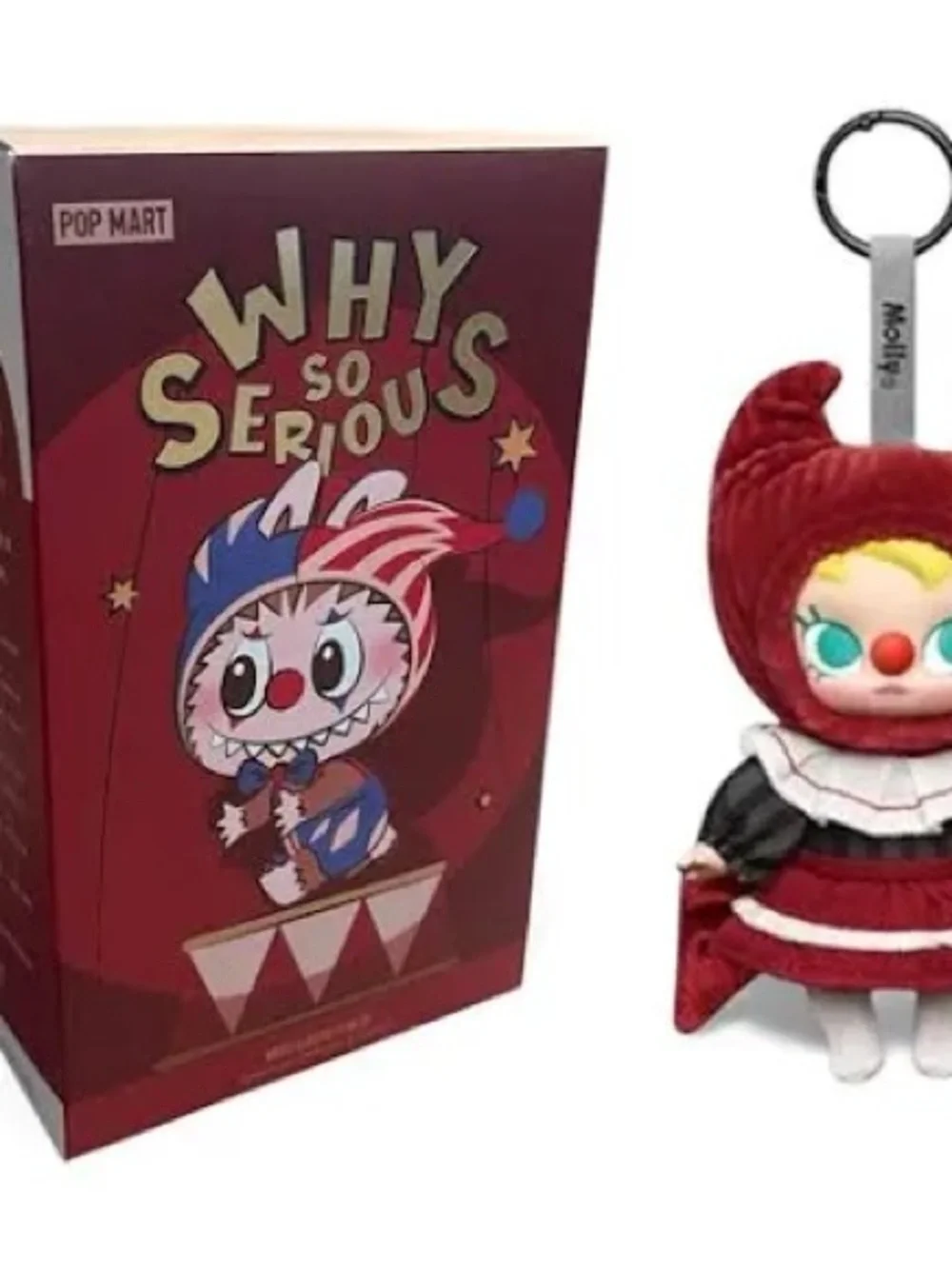 Labubu Crimson Dancer Why So Serious Serious Plushy